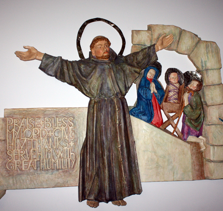 Saint Francis of Assisi Church sculpture