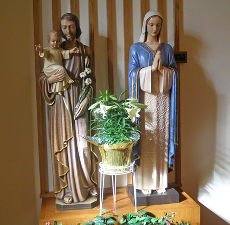 Holy Family Statue