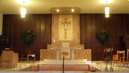 Saint Margaret Mary altar