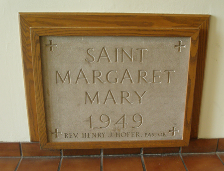Saint Margaret Mary Church stone