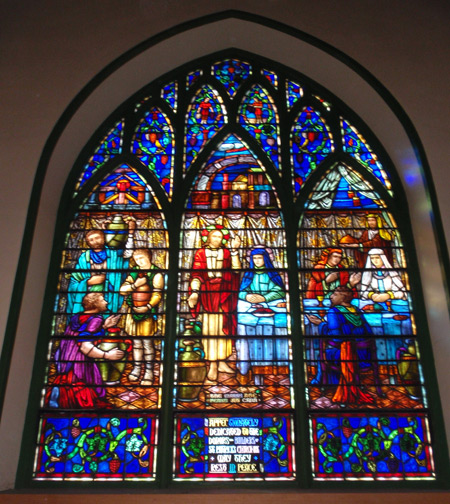 Stained glass - Saint Patrick Church - West Park Cleveland