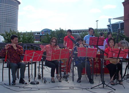 Cleveland Chinese Music Ensemble at Dragon Boat Races