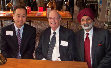 John Suh, Albert Ratner and Ratanjit Sondhe