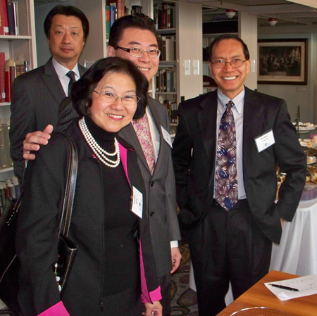 Bernie Lee, Cecilia Wong, Charles Hwang and Michael Fungsang