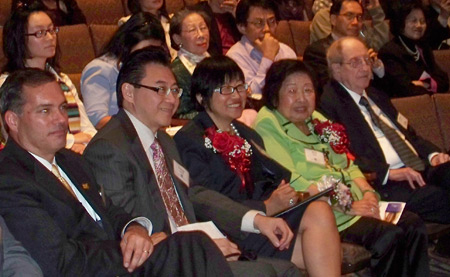 Margaret Wong in audience