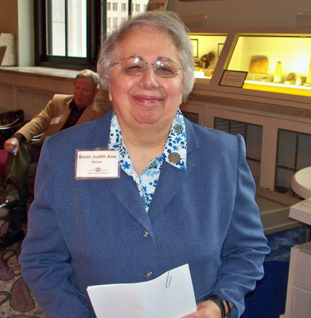 Sister Judith Ann Karam, President & C.E.O., Sisters of Charity Health System and St. Vincent Charity Medical Center