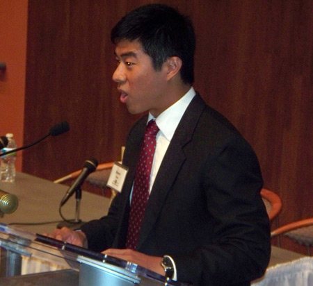 Margaret's son Steven Chan served as MC