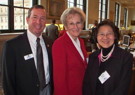 Jim Thompson, Kathy Hill and Cecilia Wong