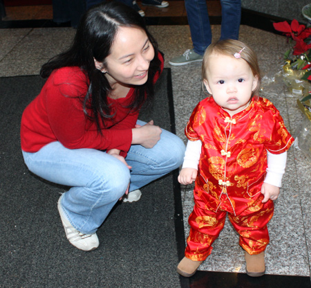 Chinese new year baby