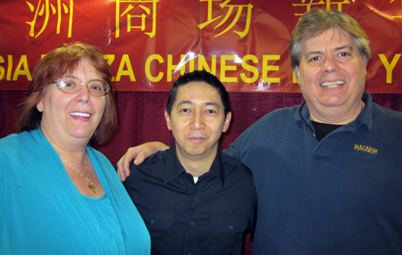 Debbie Hanson, Johnny Wu and Dan Hanson