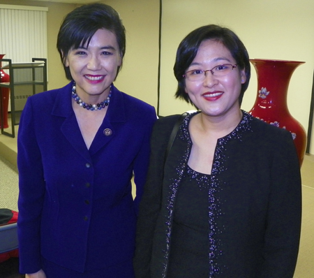 Judy Chu and Tracy Zhang
