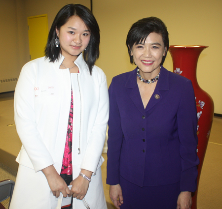 Li Luling and Congresswoman Judy Chu
