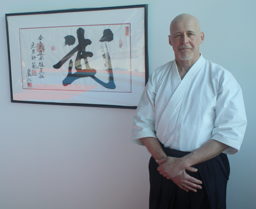 Sensei Jim Klar of Cleveland Aikikai