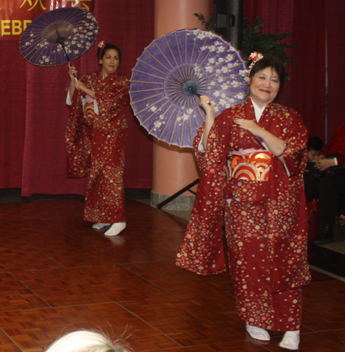 Sho-Jo-Ji Japanese Dancer at Cleveland Chinese New Year event