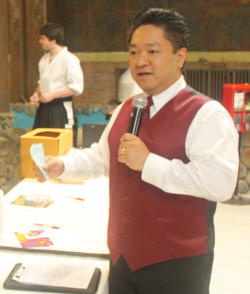 Wayne Wong served as MC