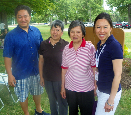 Wayne Wong, Susan Fong, Suit Wong,  Lisa Wong