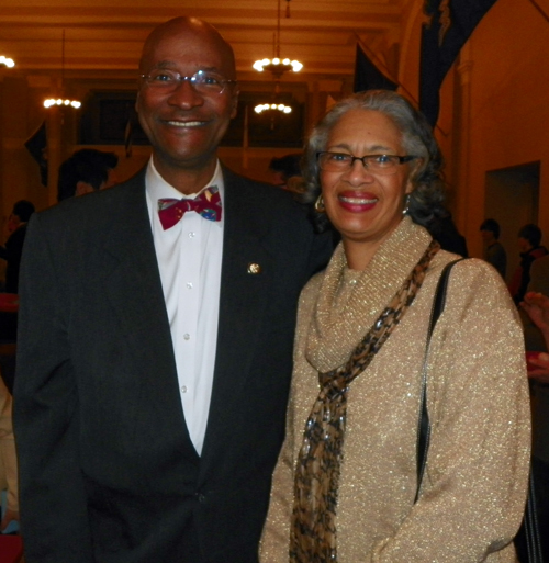 Ohio House of Representatives Bill Patmon and wife Sharon