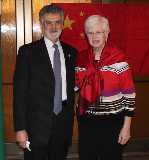 Mayor Jackson and Sister Mary Miles