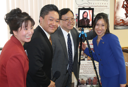 Cathy Vue, Wayne Wong, Harold Hom, Debbie Yue and Lisa Wong