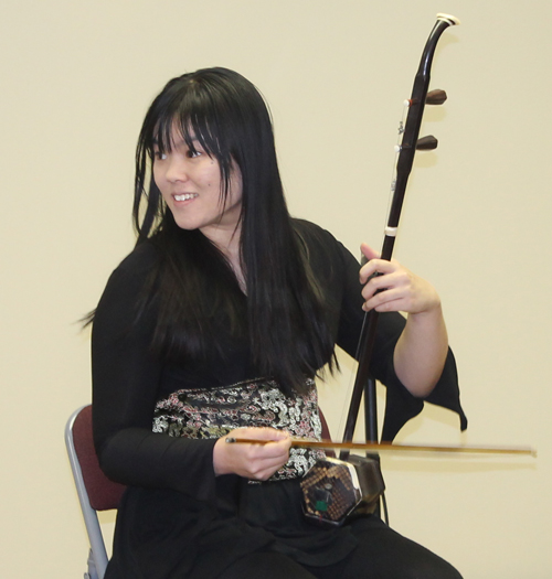 Janice Liu performed on an Erhu