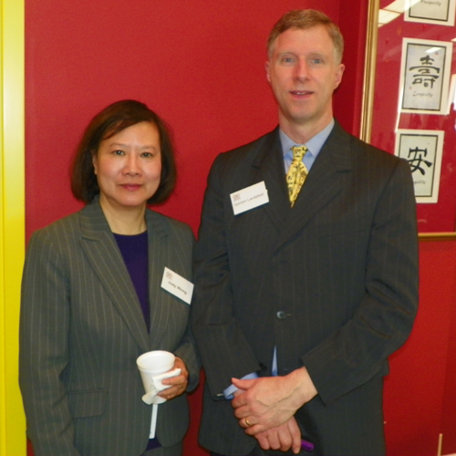 Judy Wong and Gordon Landefeld