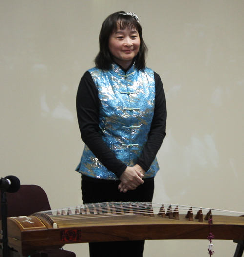 Rosa Lee playing Guzheng