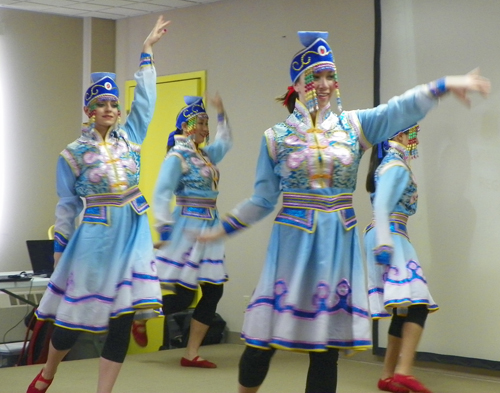 Yin Tang Dancers perform a Mongolian Bowl Dance