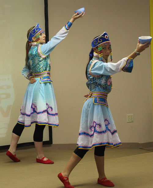 Yin Tang Dancers perform a Mongolian Bowl Dance