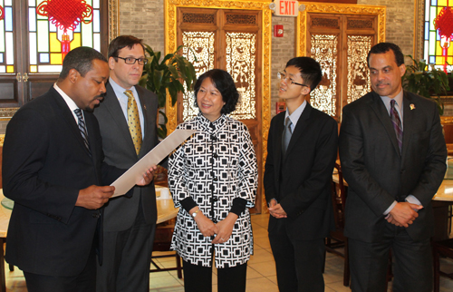 Cleveland City Council and delegation from Zhongshan, China