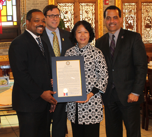 Cleveland City Council and delegation from Zhongshan, China 