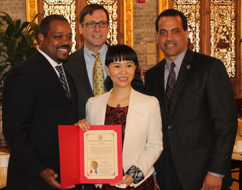 Cleveland City Council and delegation from Zhongshan, China 