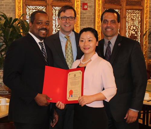 Cleveland City Council and delegation from Zhongshan, China 