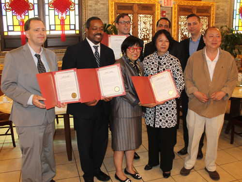 Cleveland City Council and delegation from Zhongshan, China