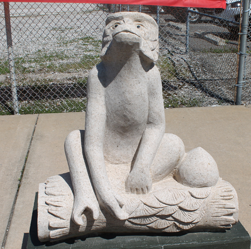 Chinese Zodiac animal in Cleveland's Chinatown