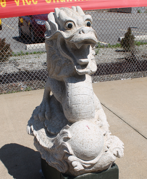 Chinese Zodiac animal in Cleveland's Chinatown