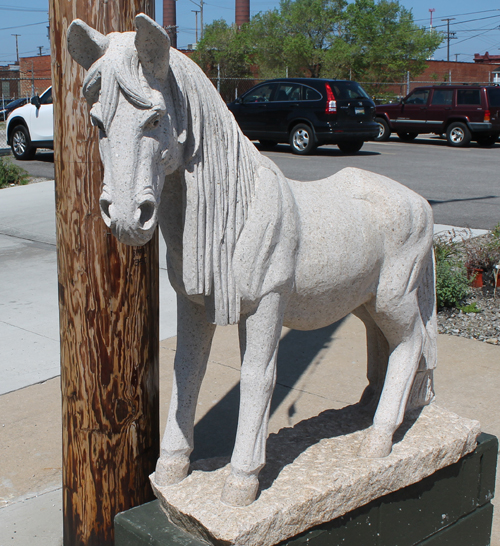 Chinese Zodiac animal in Cleveland's Chinatown