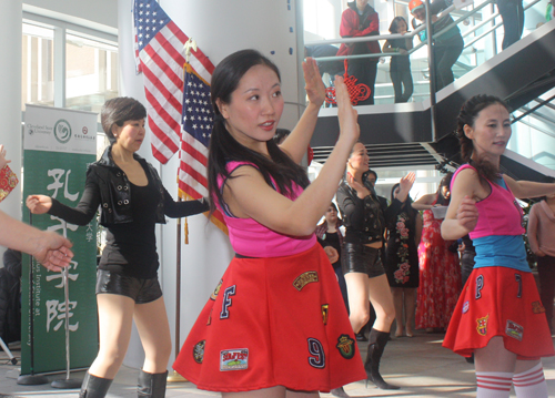 Modern Chinese dance girls from CSU