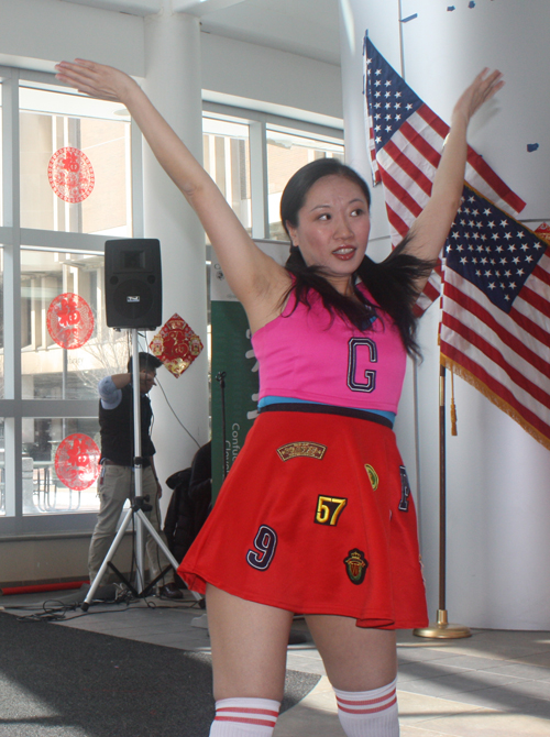 Modern Chinese dance girls from CSU