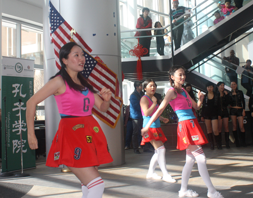 Modern Chinese dance girls from CSU