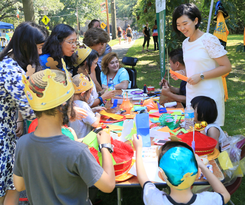 Passport in Chinese Garden on One World Day