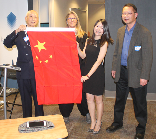 Anthony Yen, Kim Kirkendall, Grace Wang and Dr. Yan Xu