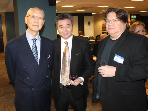 Anthony Yen, Eddie Ni and Charles Stack