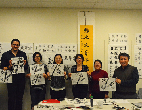 Confucius Institute's fall semester Chinese Arts Class