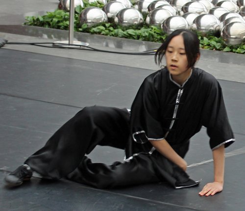 Great Wall Martial Arts demo at Cleveland Museum of Art