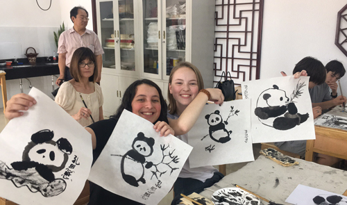 My Chinese painting: Panda