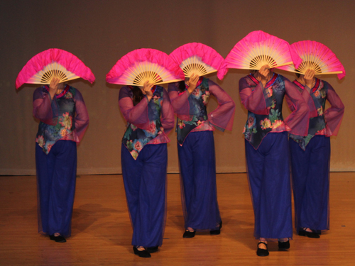 Dance from the ladies of the Great Wall Enrichment Center called He Tang Yue Se