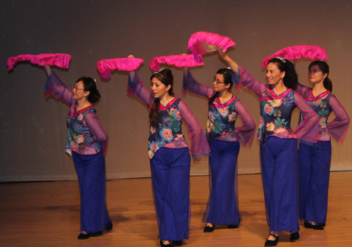 Dance from the ladies of the Great Wall Enrichment Center called He Tang Yue Se