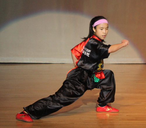 Long Fist Martial Arts demo by Vanessa Tang