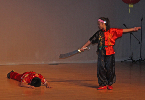 Mu Lan martial arts demonstration by the Ohio Wushu Academy