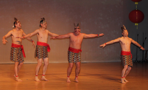 dance from Westlake Chinese Culture Association called Standing on High Hill